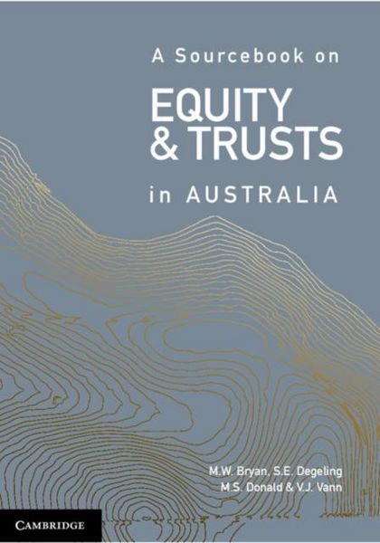 Produktbild: Sourcebook on Equity and Trusts in Australia