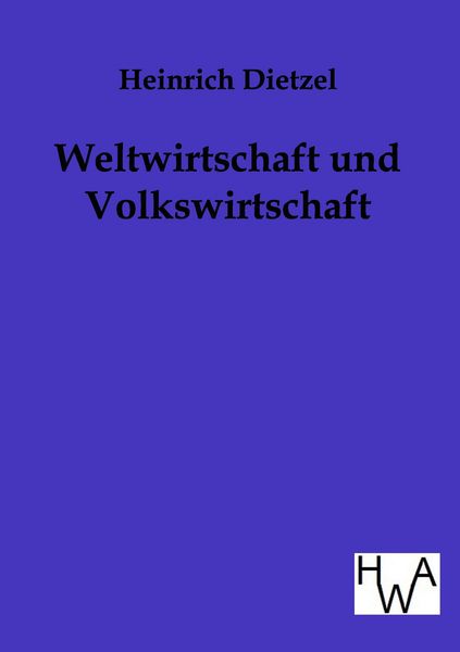 Produktbild: Weltwirtschaft und Volkswirtschaft