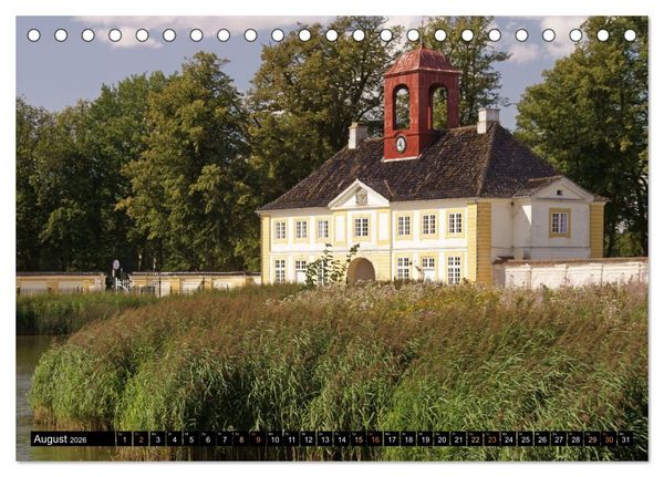 Produktbild: Schl&ouml;sser in D&auml;nemark (Tischkalender 2026 DIN A5 quer), CALVENDO Monatskalender