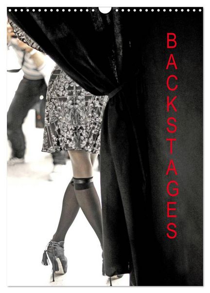 Produktbild: BACKSTAGES (Calendrier mural 2026 DIN A3 horizontal), CALVENDO calendrier mensuel