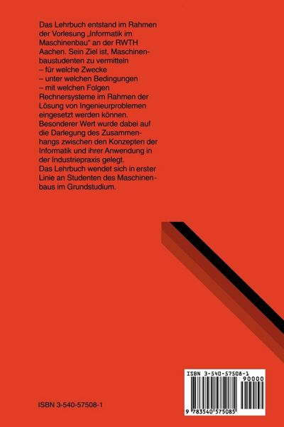 Produktbild: Informatik im Maschinenbau