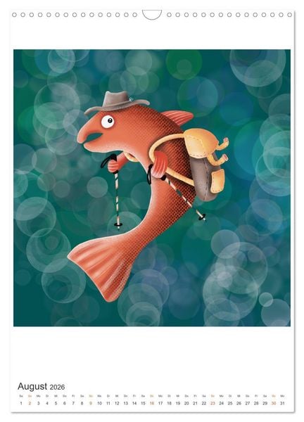 Produktbild: SAVE OUR OCEANS - Ursprung allen Lebens (Wandkalender 2026 DIN A3 hoch), CALVENDO Monatskalender