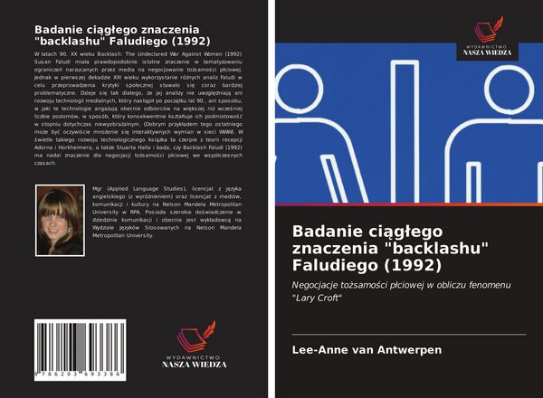 Produktbild: Badanie ci&iquest;g&iquest;ego znaczenia "backlashu" Faludiego (1992)