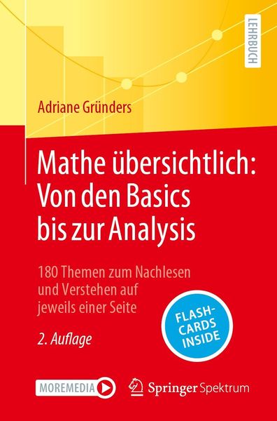 Produktbild: Mathe &uuml;bersichtlich: Von den Basics bis zur Analysis