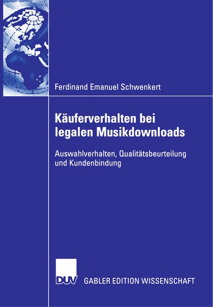 Produktbild: K&auml;uferverhalten bei legalen Musikdownloads