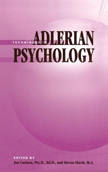 Produktbild: Techniques In Adlerian Psychology