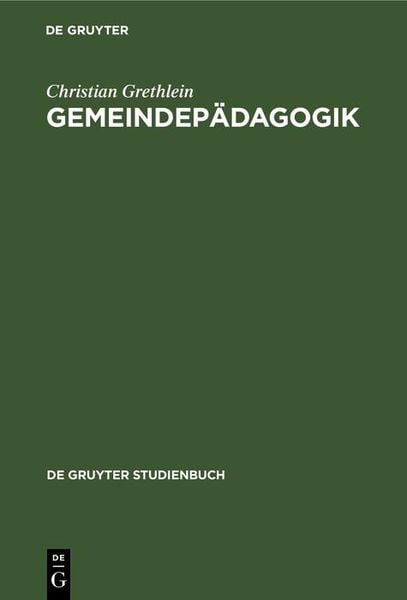 Produktbild: Gemeindep&auml;dagogik