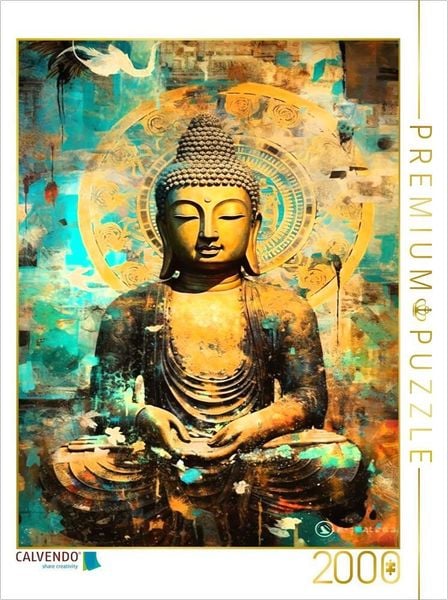CALVENDO Puzzle Buddha | 2000 Teile Lege-Größe 90x67cm Foto-Puzzle für glückliche Stunden, Sonstige von , Calvendo Puzzle, 4066851139210