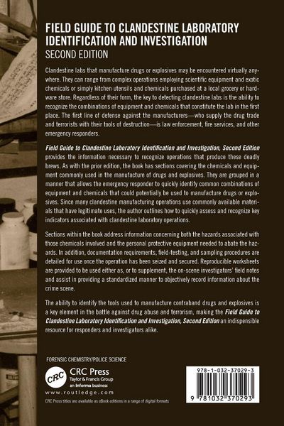 Produktbild: Field Guide to Clandestine Laboratory Identification and Investigation