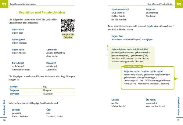 Produktbild: Reise Know-How Sprachführer Serbisch - Wort für Wort