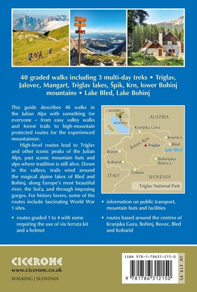 Produktbild: Walking the Julian Alps of Slovenia