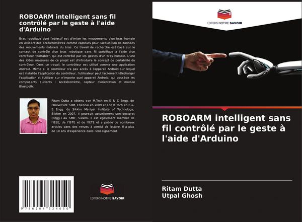 Produktbild: ROBOARM intelligent sans fil contr&ocirc;l&eacute; par le geste &agrave; l'aide d'Arduino