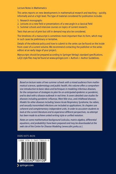 Produktbild: Mathematical Epidemiology
