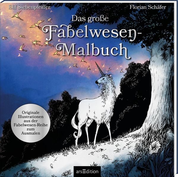Produktbild: Das gro&szlig;e Fabelwesen-Malbuch