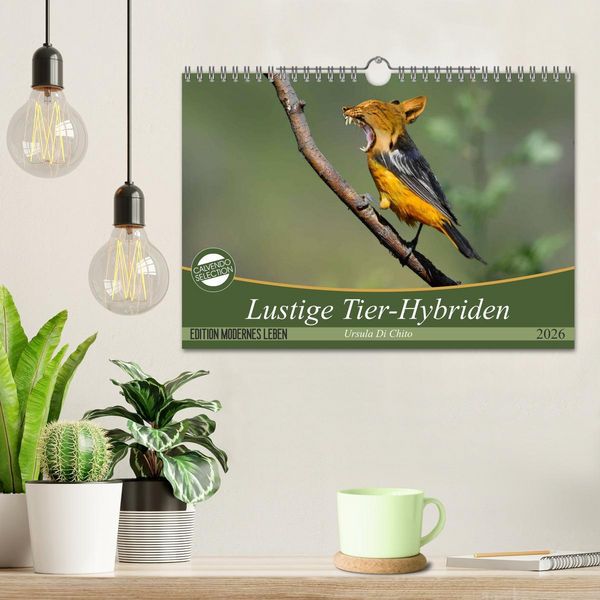 Produktbild: Lustige Tier-Hybriden (Wandkalender 2026 DIN A4 quer), CALVENDO Monatskalender