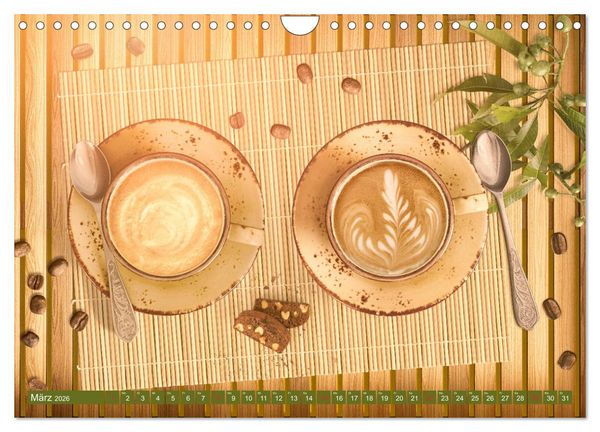 Produktbild: Auf einen Kaffee? (Wandkalender 2026 DIN A4 quer), CALVENDO Monatskalender