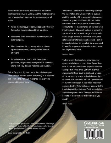 Produktbild: Patrick Moore's Data Book of Astronomy