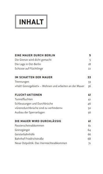 Produktbild: Die Berliner Mauer