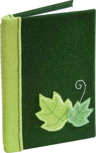 Produktbild: Folia  Bastelfilz TON IN TON MIX, 150g/m&sup2;, 20x30cm, 10 Blatt, gr&uuml;n