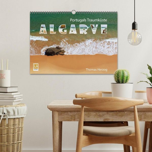 Produktbild: Portugals Traumk&uuml;ste Algarve (Wandkalender 2026 DIN A3 quer), CALVENDO Monatskalender
