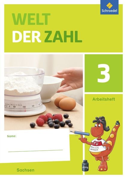 Produktbild: Welt der Zahl 3. Arbeitsheft. Sachsen