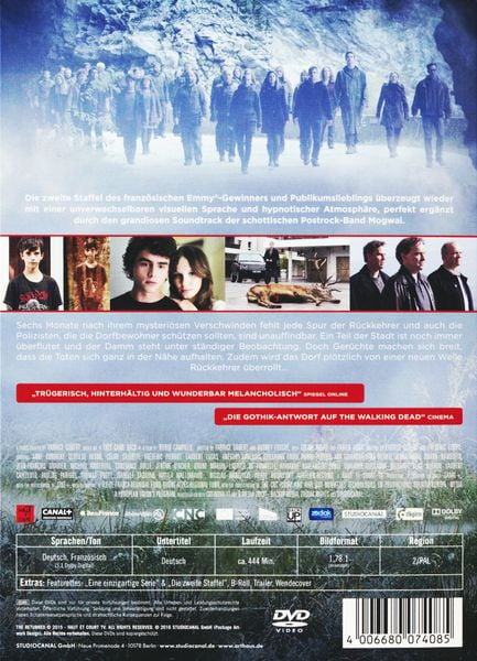 Produktbild: The Returned - Staffel 2 [3 DVDs]