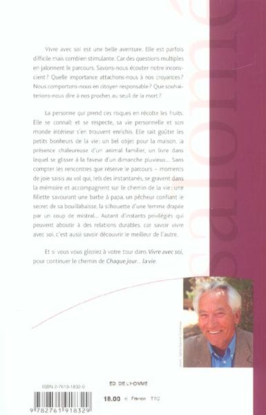 Produktbild: Vivre avec soi: chaque jour ... la vie