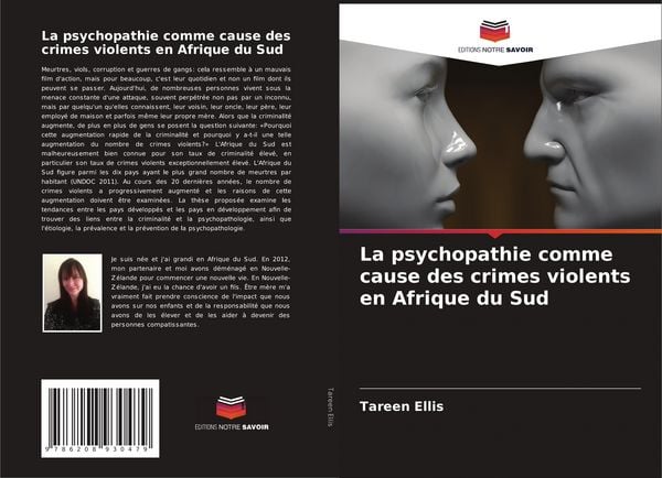Produktbild: La psychopathie comme cause des crimes violents en Afrique du Sud