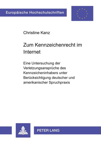 Produktbild: Zum Kennzeichenrecht im Internet