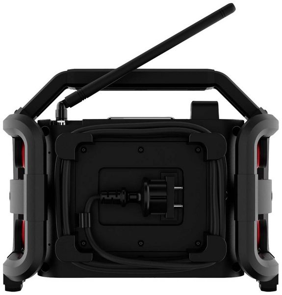 Produktbild: PerfectPro RockPro Baustellenradio DAB+, UKW AUX, Bluetooth&reg;, USB Akku-Ladefunktion, spritzwassergesch&uuml;tzt, staubdicht, sto&szlig;fest