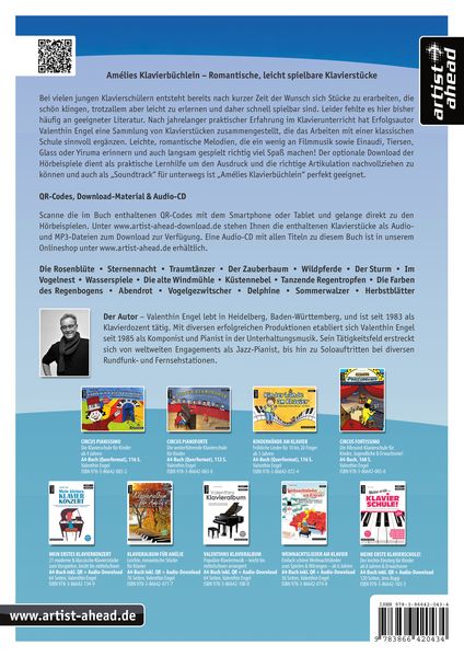 Produktbild: Am&eacute;lies Klavierb&uuml;chlein
