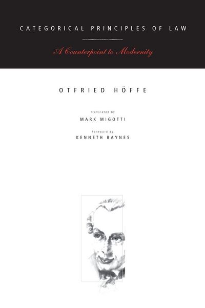 Produktbild: Categorical Principles of Law
