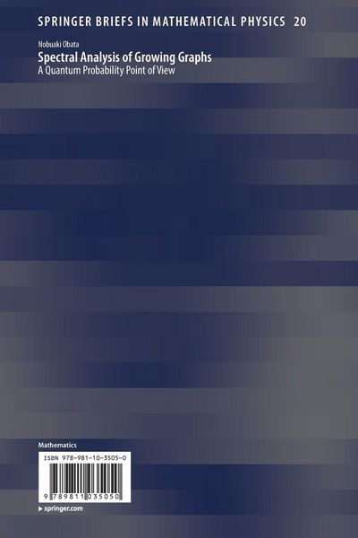 Produktbild: Spectral Analysis of Growing Graphs