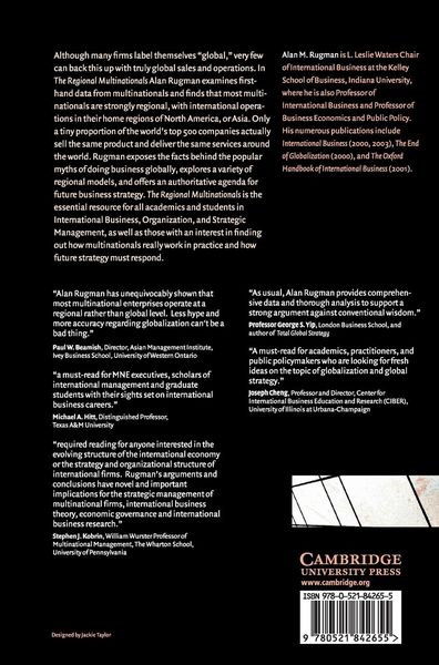 Produktbild: The Regional Multinationals