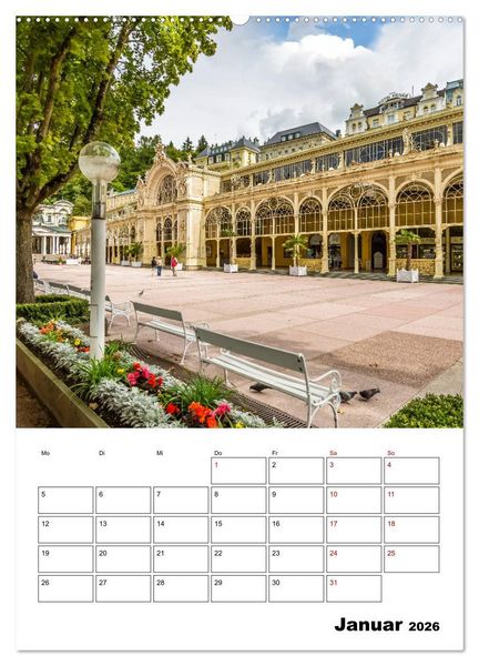 Produktbild: WESTB&Ouml;HMEN Terminplaner (hochwertiger Premium Wandkalender 2026 DIN A2 hoch), Kunstdruck in Hochglanz