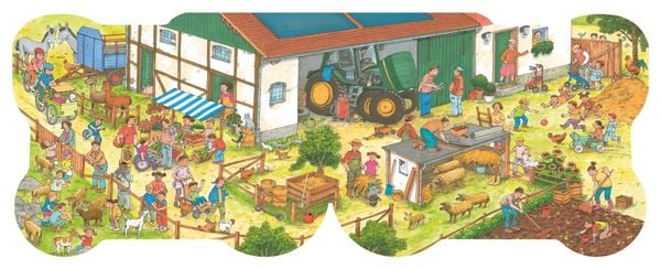 Produktbild: Mein gro&szlig;es Bauernhof-Wimmelbuch
