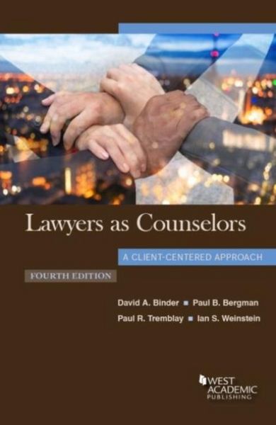 Produktbild: Binder, D: Lawyers as Counselors, A Client-Centered Approach