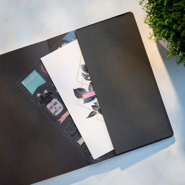 Produktbild: Burde Notizbuch Deluxe A5 Flower