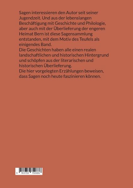 Produktbild: Teufelssagen aus der Umgebung von Bern