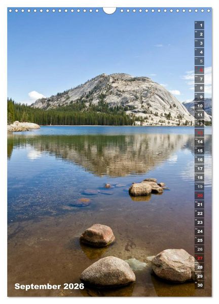Produktbild: YOSEMITE VALLEY Natur Pur (Wandkalender 2026 DIN A3 hoch), CALVENDO Monatskalender