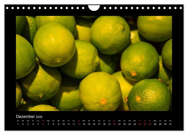 Produktbild: essbar &ndash; Buntes Obst und Gem&uuml;se (Wandkalender 2026 DIN A4 quer), CALVENDO Monatskalender