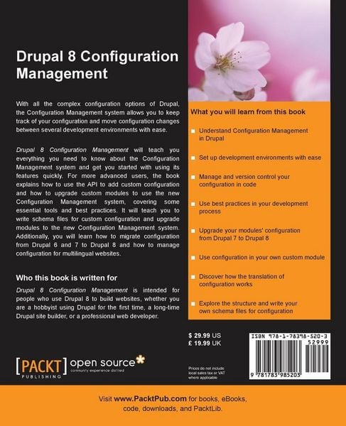 Produktbild: Drupal 8 Configuration Management