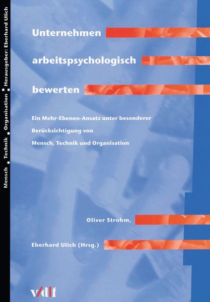 Produktbild: Unternehmen arbeitspsychologisch bewerten