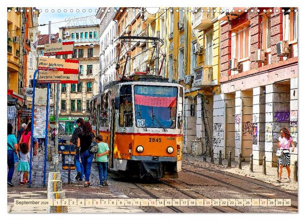 Produktbild: Ich fahre gern Stra&szlig;enbahn (Wandkalender 2026 DIN A3 quer), CALVENDO Monatskalender