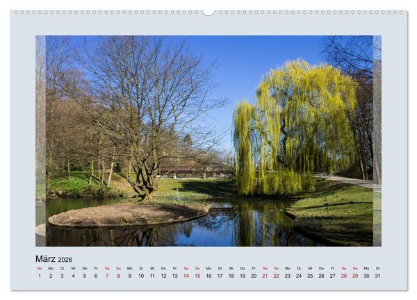 Produktbild: Ein Besuch in Bad Nauheim (hochwertiger Premium Wandkalender 2026 DIN A2 quer), Kunstdruck in Hochglanz