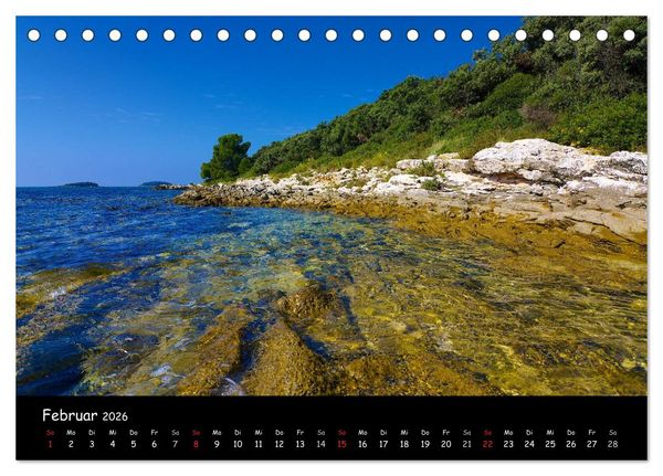 Produktbild: Rund um Vrsar (Tischkalender 2026 DIN A5 quer), CALVENDO Monatskalender