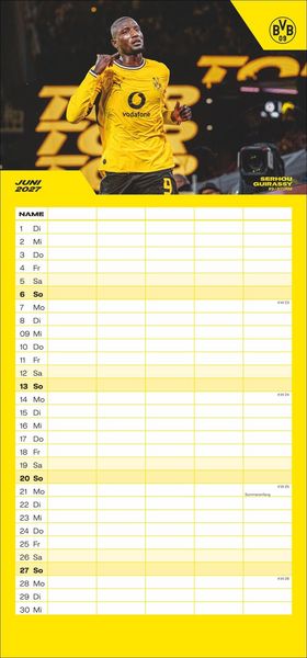 Produktbild: BVB Familienplaner 2027