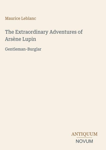 Produktbild: The Extraordinary Adventures of Ars&egrave;ne Lupin