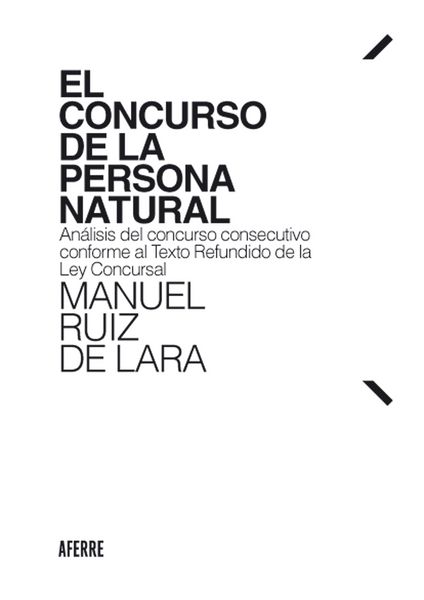 Produktbild: El concurso de la persona natural