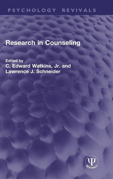 Produktbild: Research in Counseling